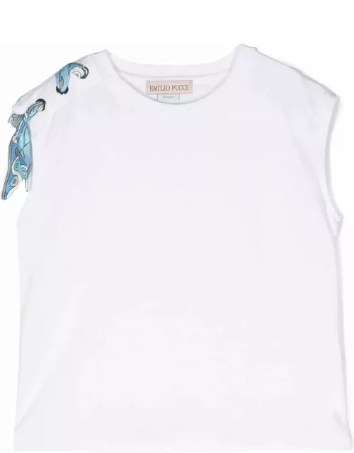 Emilio Pucci T-shirts And Polos White