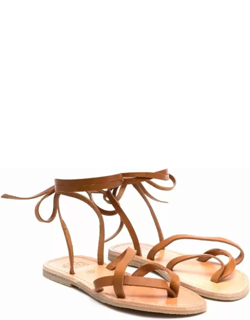 Douuod Dou Dou Sandals Leather Brown