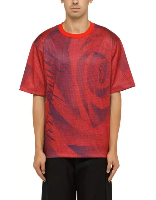 Burberry T-shirt With Rose Print