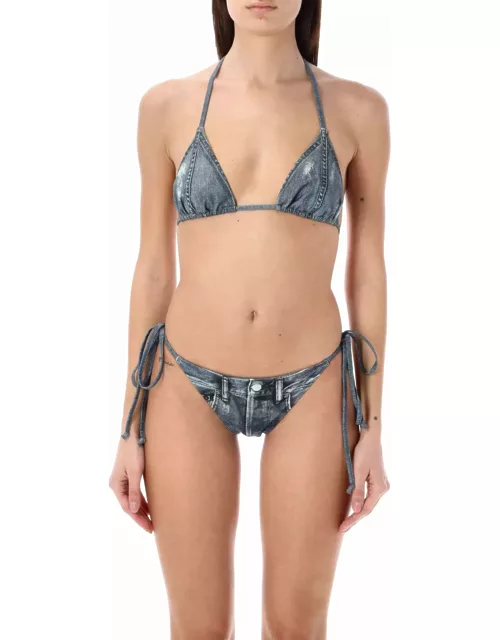 Acne Studios Printed Bikini Set