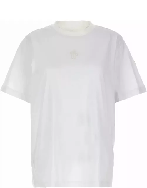 Moncler Logo Embroidery T-shirt