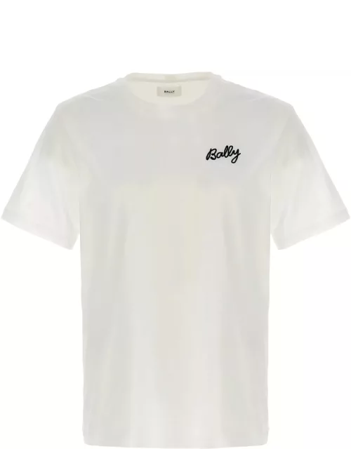 Bally Logo Embroidery T-shirt