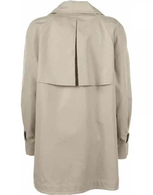Fay Beige Womens Trench Coat