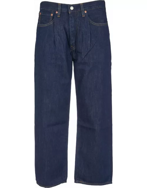 Levi's Buttoned Cropped Jean