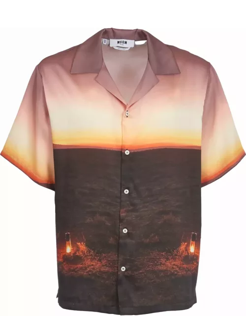 MSGM Shirt sunset