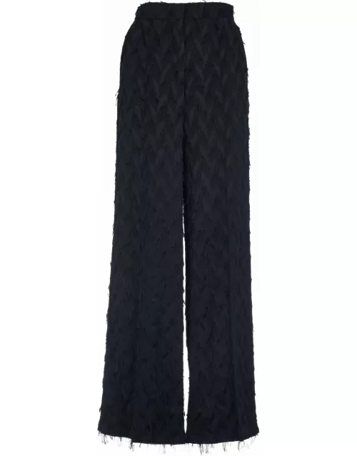 MSGM Concealed Fringed Trouser
