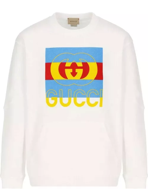 Gucci Logo Detailed Crewneck Sweatshirt