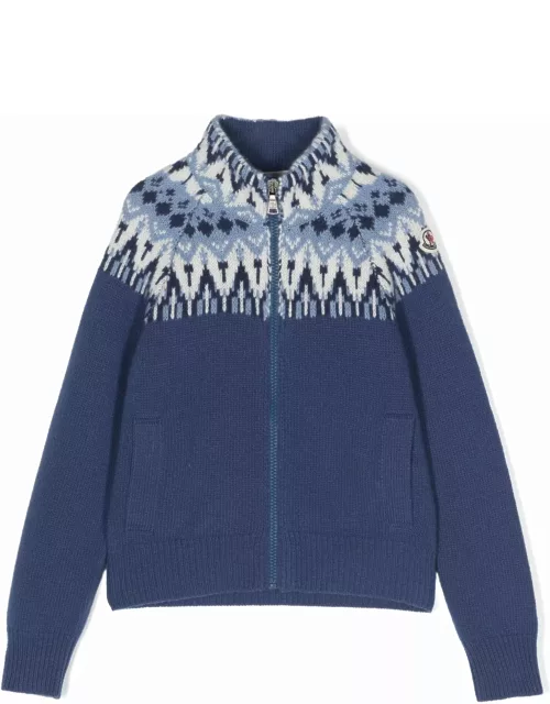 Moncler New Maya Sweaters Blue