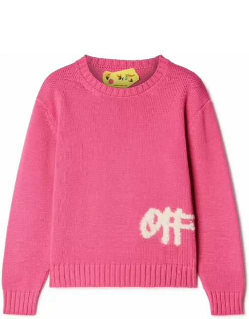 Off-White Off White Sweaters Pink