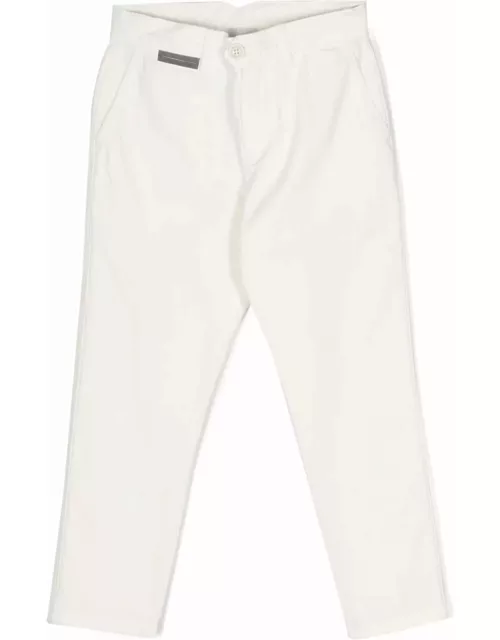 Eleventy Trousers White