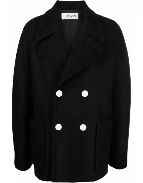 Lanvin Coats Black