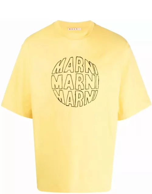 Marni T-shirts And Polos Yellow