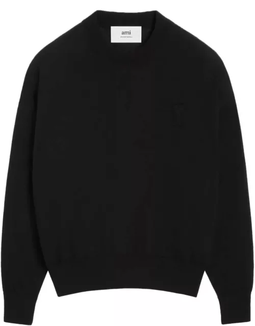 Ami Alexandre Mattiussi Ami Sweaters Black