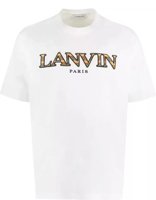 Lanvin Cotton Crew-neck T-shirt