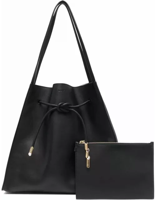 Lanvin Medium Sequence Leather Tote Bag