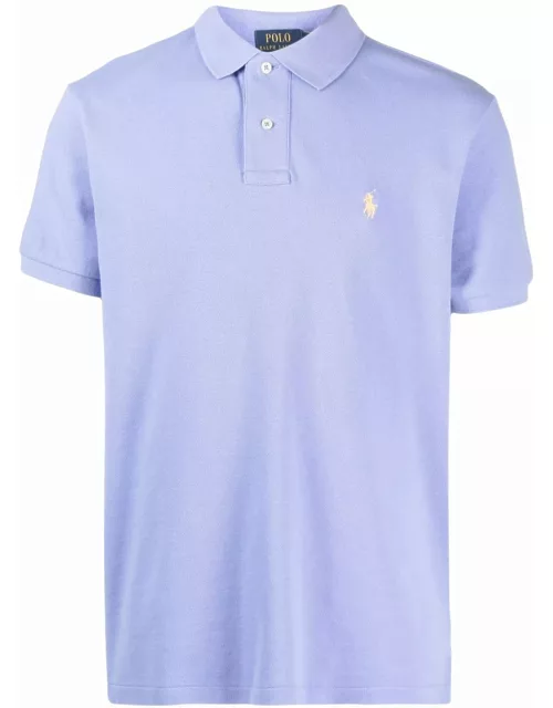 Ralph Lauren Purple Cotton Polo Shirt