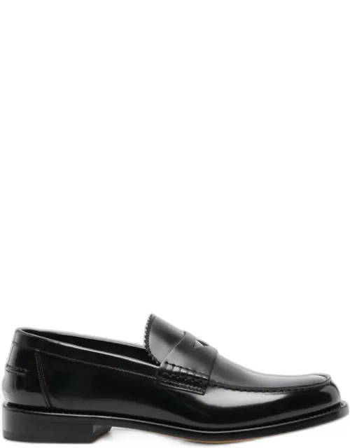 Doucal's Loafer In Black Leather