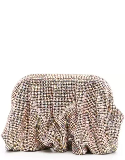 Benedetta Bruzziches Pink-tone Venus Petite Crystal Clutch Bag