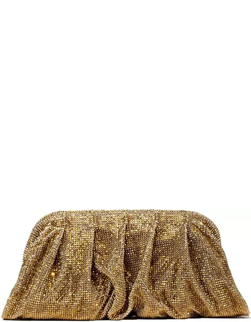 Benedetta Bruzziches Gold-tone Venus La Grande Crystal Clutch Bag