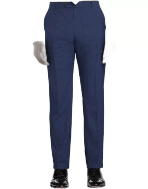 JoS. A. Bank Men's Traveler Collection 37.5 Tailored Fit Dress Pants, Blue