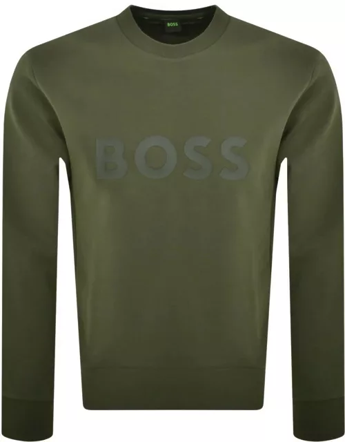 BOSS Salbo Sweatshirt Green