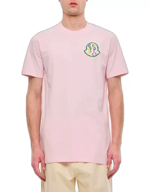 Moncler Ss Cotton T-shirt Rose