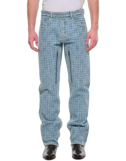 Givenchy Denim Trousers Sky blue