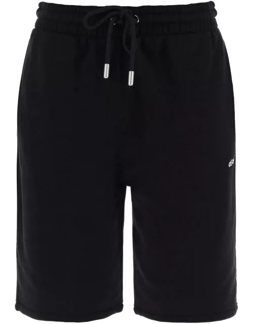 OFF-WHITE "sporty bermuda shorts with embroidered arrow