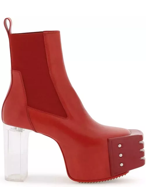 RICK OWENS luzor grilled ankle boot