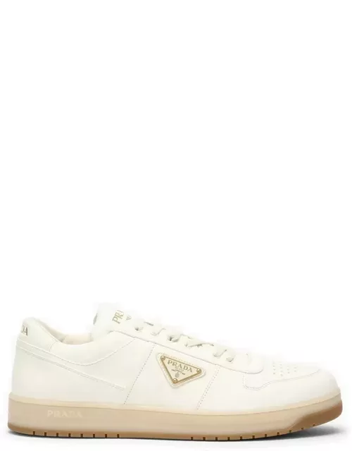 Ivory leather trainer Downtown