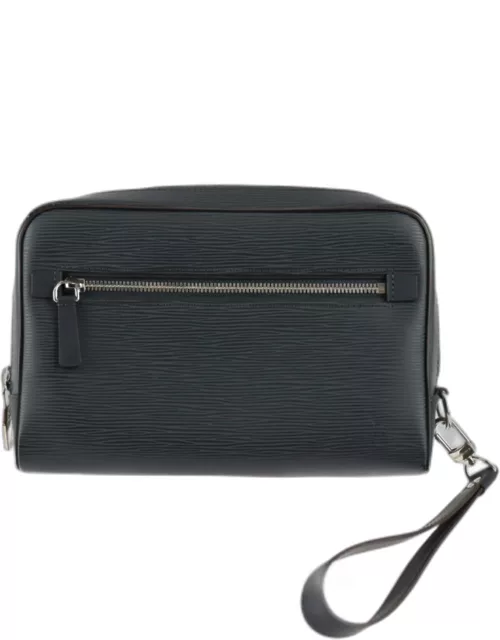 Louis Vuitton Black Epi Leather Kasai Clutch Bag