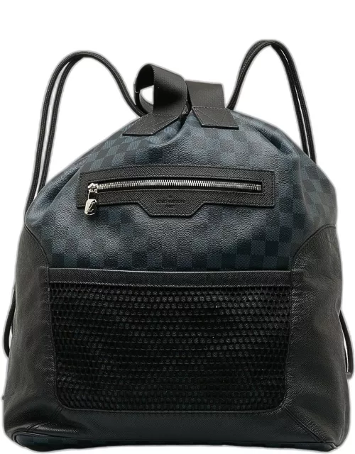 Louis Vuitton Blue Damier Cobalt Matchpoint Hybrid Backpack