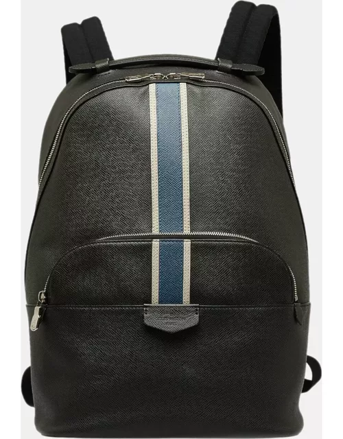 Louis Vuitton Black Taiga Anton Backpack