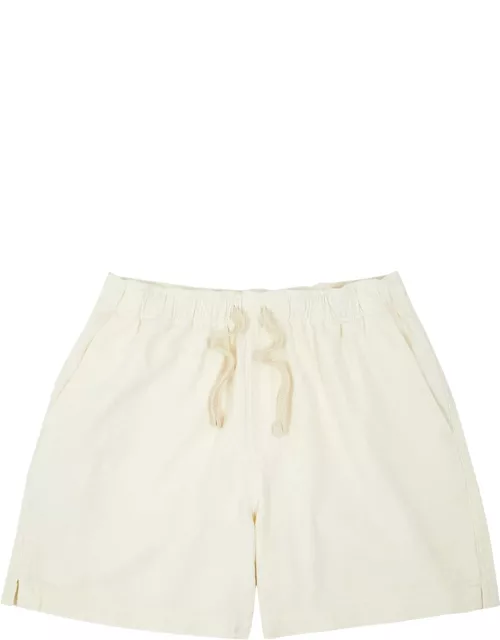 Frame Cotton Shorts - Cream