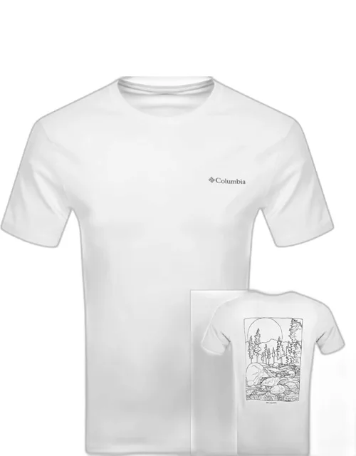 Columbia Rockaway River T Shirt White