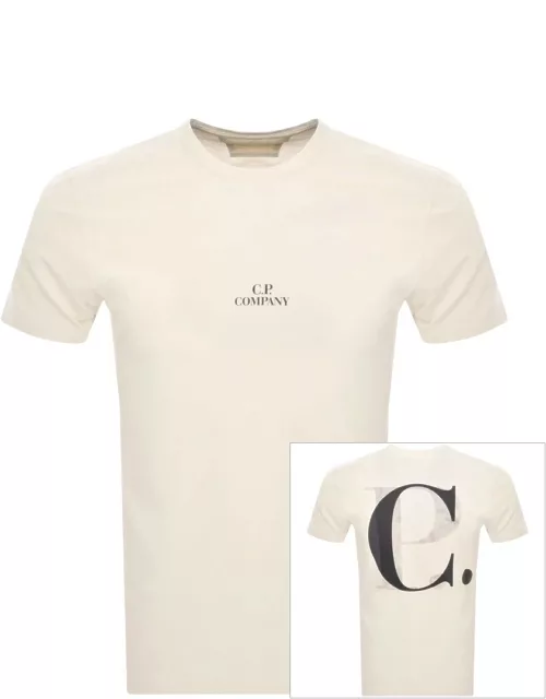 CP Company Jersey Logo T Shirt Crea