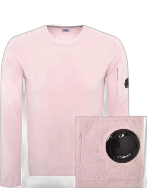 CP Company Crepe Knit Jumper Pink