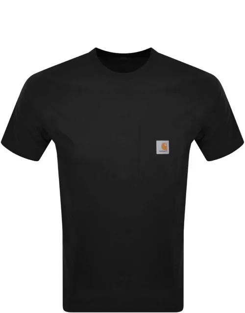 Carhartt WIP Pocket Short Sleeved T Shirt Black