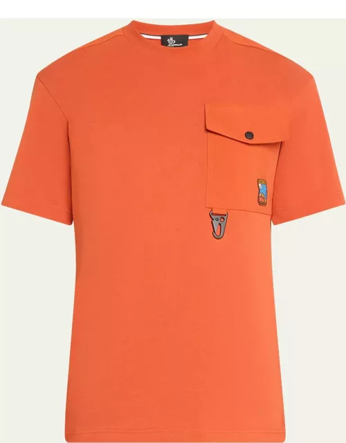 Men's Jersey T-Shirt with Utility Pocket