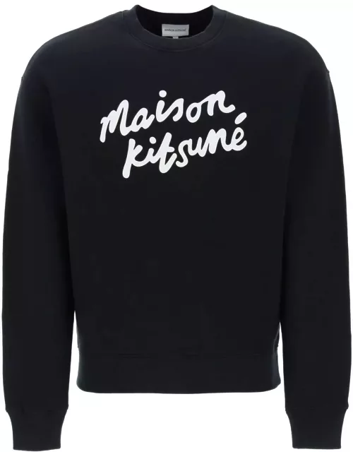 MAISON KITSUNE crewneck sweatshirt with logo
