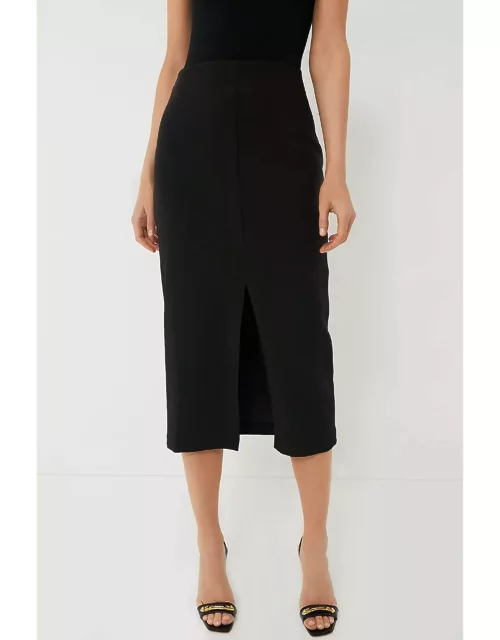 Black Louna Midi Skirt
