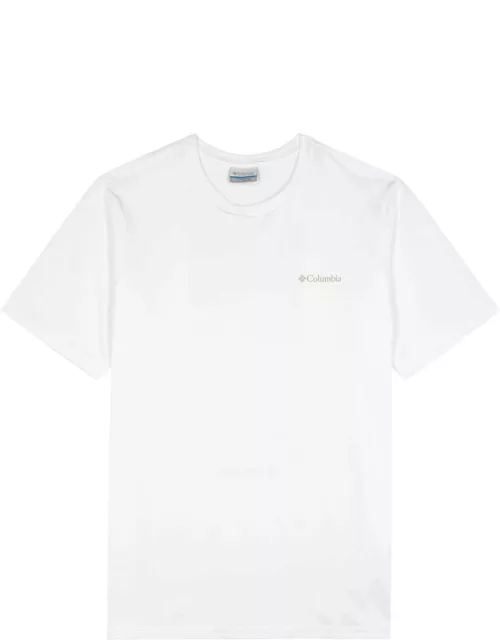 Columbia Explorer Logo-print Cotton T-shirt - White