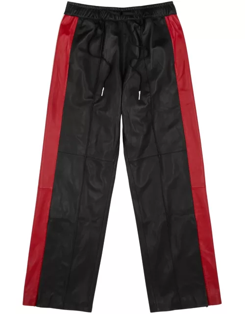Nahmias Striped Leather Trousers - Multicoloured 1 - 36 (W36 / XL)