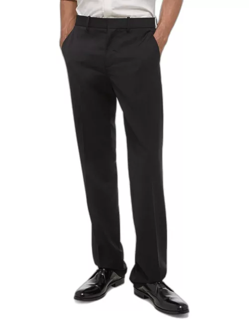 Men's Straight-Leg Crepe Suit Pant