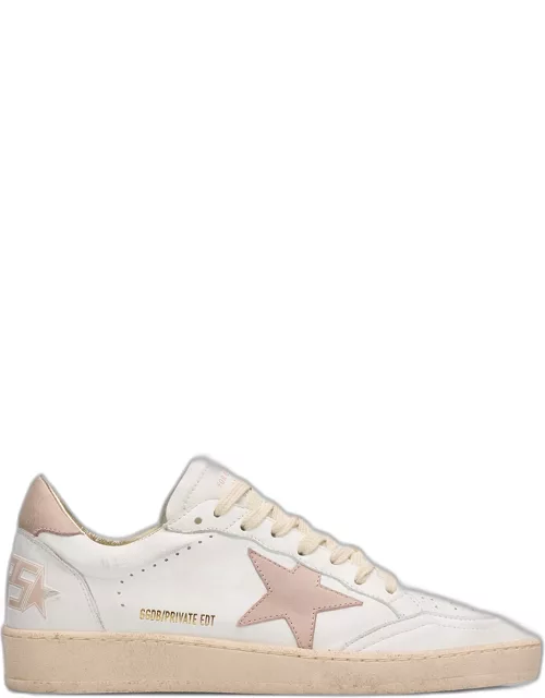 Ball Star Low-Top Leather Sneaker