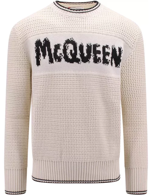 Alexander McQueen Logo Knitted Sweater