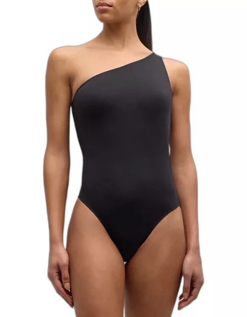 Skyler One-Shoulder One-Piece Swimsuit