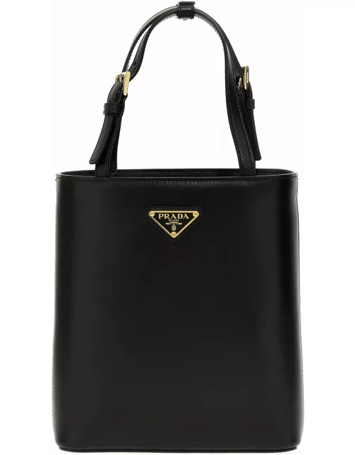 Prada Leather Logo Handbag
