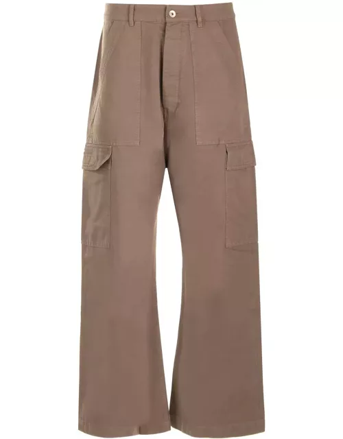 DRKSHDW Cotton Twill Cargo Trouser