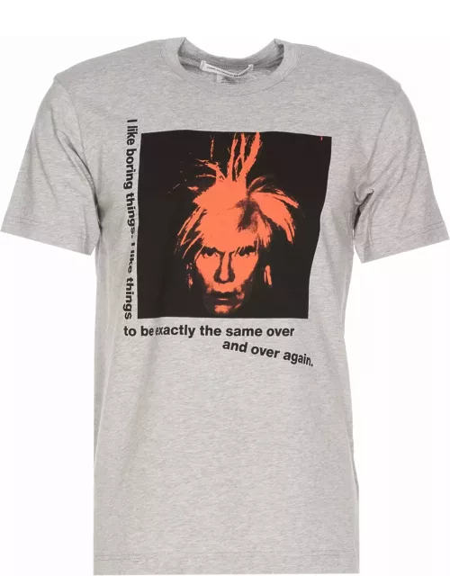 Comme des Garçons Andy Warhol Print T-shirt